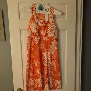 ZeroXposur Coral and White Floral Dress